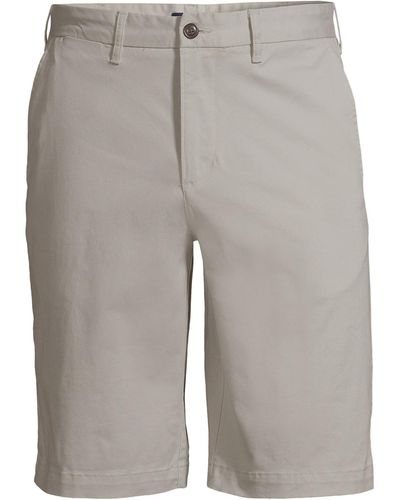 Lands' End Big & Tall 11" Traditional Fit Comfort First Knockabout Chino Shorts - Multicolor