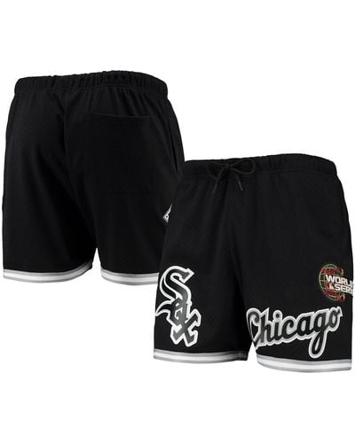 Pro Standard Chicago White Sox 2005 World Series Mesh Shorts - Black