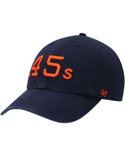 47 Brand Houston Colt .45's Cooperstown Collection Franchise Logo Fitted Cap - Blue
