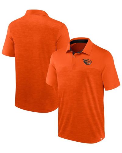 Fanatics Oregon State Beavers Classic Homefield Polo Shirt - Orange