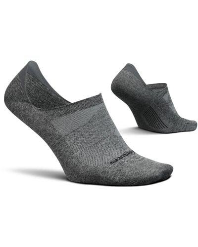 Feetures Elite Ultralight Invisible Socks - Gray