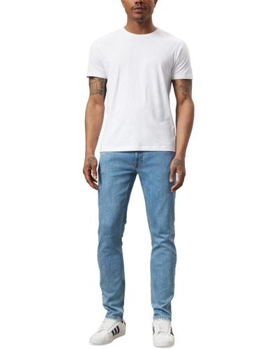 Frank And Oak Essential Slim Fit Short Sleeve T-shirt - Blue