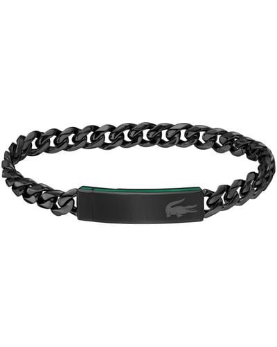 Lacoste Box Chain Bracelet - Black