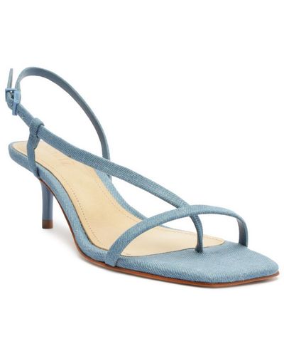 SCHUTZ SHOES Heloise Mid Stiletto Sandals - Blue