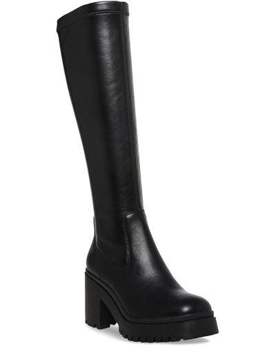 Aqua College Waterproof Ria Tall Stretch Boots - Black