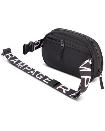 Rampage Fashion Nylon Belt Bag - Black