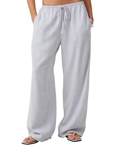 Cotton On Haven Wide Leg Pants - Gray