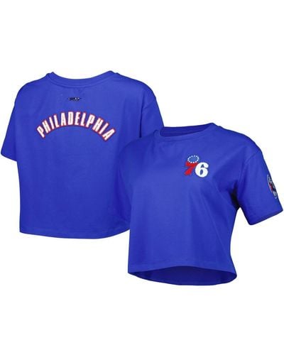 Pro Standard Philadelphia 76ers Classics Boxy T-shirt - Blue