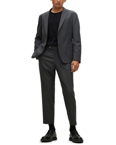 BOSS Boss By Slim-fit 2-piece Suit - Black