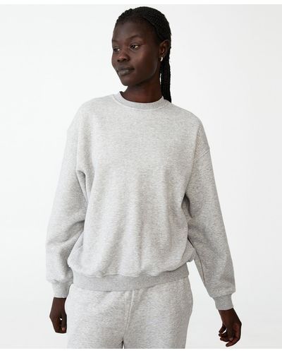Cotton On Classic Crew Sweatshirt - White