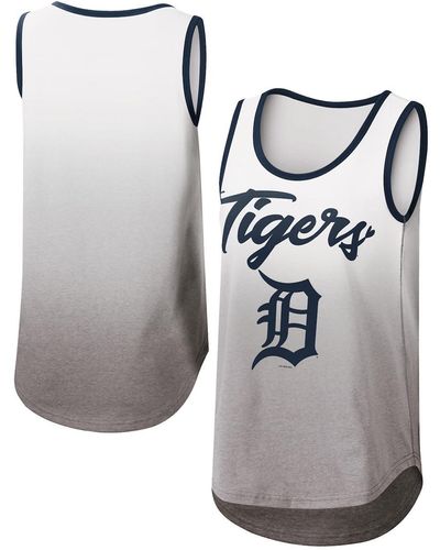 G-III 4Her by Carl Banks Detroit Tigers Logo Opening Day Tank Top - Gray