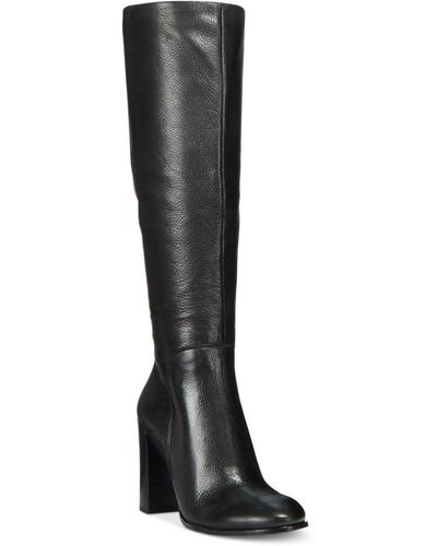 Kenneth Cole Women's Justin Block-heel Tall Boots - Black