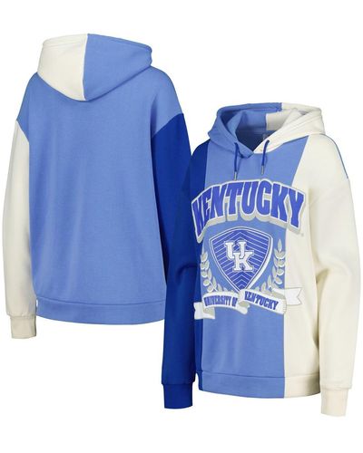 Gameday Couture Kentucky Wildcats Hall Of Fame Colorblock Pullover Hoodie - Blue