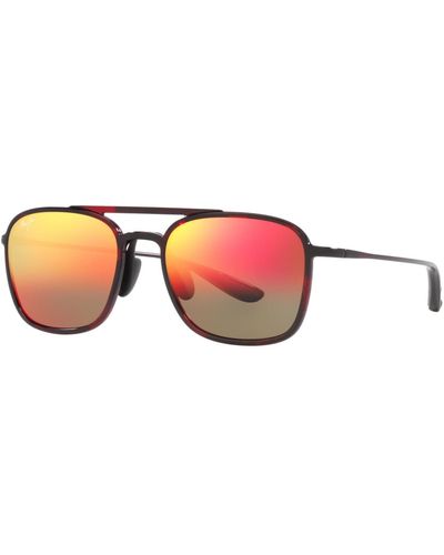 Maui Jim Keokea 55 Sunglasses - Pink