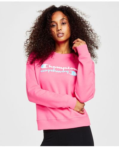 Pink Champion Sweatshirts for Women | Lyst