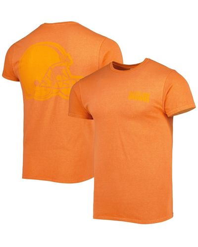 '47 Cleveland Browns Fast Track Tonal Highlight T-shirt - Orange