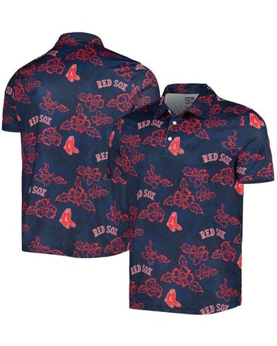 New York Yankees Reyn Spooner Cooperstown Collection Puamana Print Polo -  White