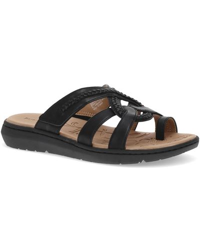 BareTraps Queenie Flat Sandals - Black