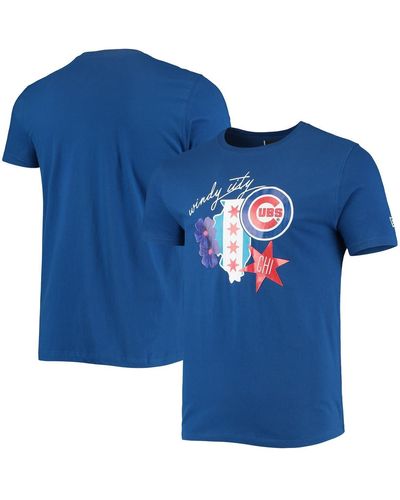 KTZ Chicago Cubs City Cluster T-shirt - Blue
