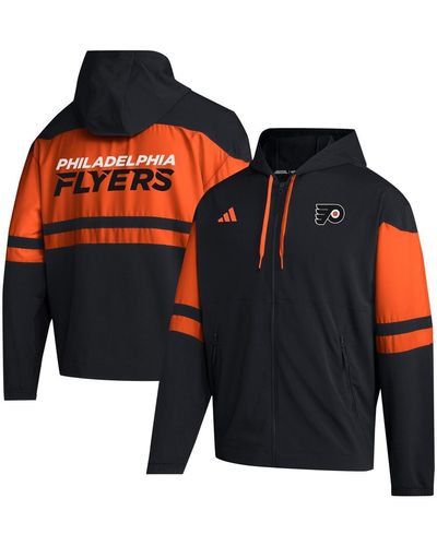 adidas Philadelphia Flyers Full-zip Hoodie - Orange