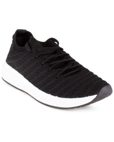 Danskin Bloom Textured Sneaker - Black