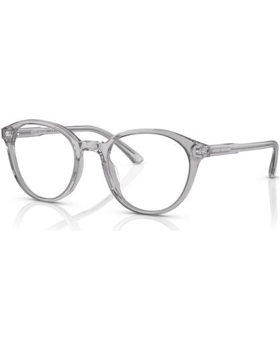 Brooks Brothers Phantos Eyeglasses - Metallic