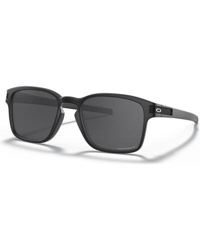 Oakley Polarized Low Bridge Fit Sunglasses - Black