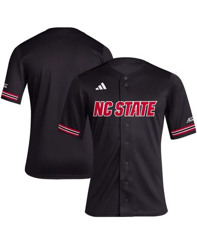 adidas Nc State Wolfpack Replica Baseball Jersey - Black