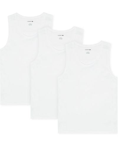 Lacoste Essential Slim Tank Top Set - White