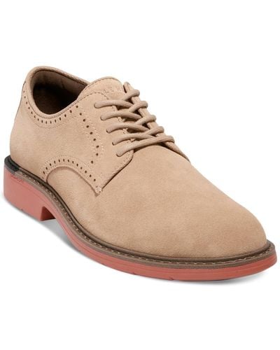 Cole Haan The Go-to Plain-toe Oxford Dress Shoe - Natural