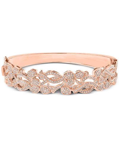 Effy Effy Diamond Openwork Bangle Bracelet (1-1/2 Ct. T.w. - Pink
