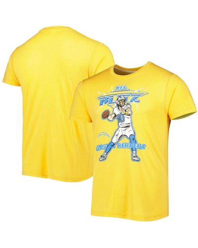 Men's Los Angeles Lakers Homage Gold NBA x Teenage Mutant Ninja Turtles  Tri-Blend T-Shirt