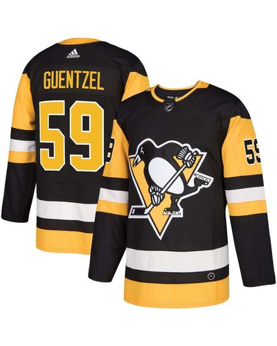 adidas Jake Guentzel Pittsburgh Penguins Authentic Player Jersey - Orange