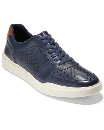 Cole Haan Grand Crosscourt Modern Perf Sneaker - Blue