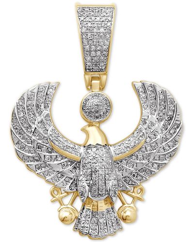 Macy's Diamond Eagle Pendant (1/2 Ct. T.w. - Metallic