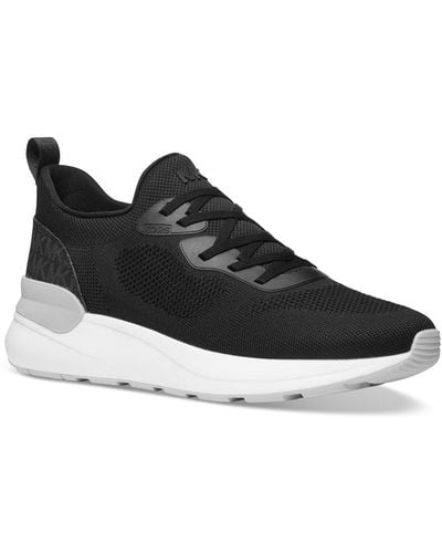 Michael Kors Trevor Knit Slip-on Sneakers - Black