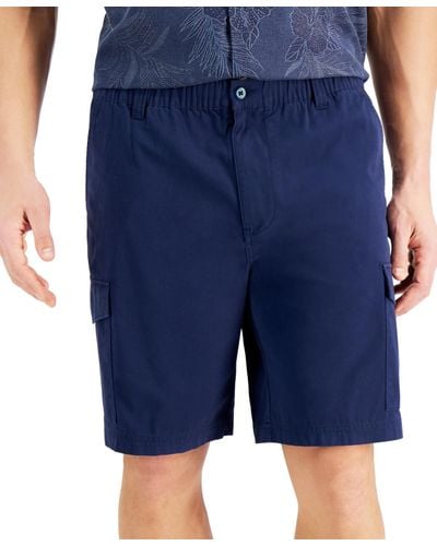 Tommy Bahama Jungle Beach 9" Cargo Shorts - Blue