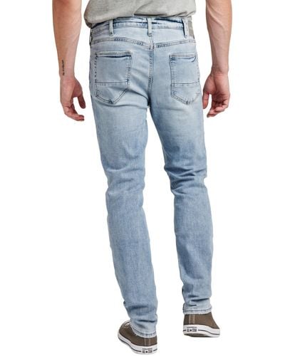 Silver Jeans Co. Kenaston Slim Fit Slim Leg Jeans - Blue