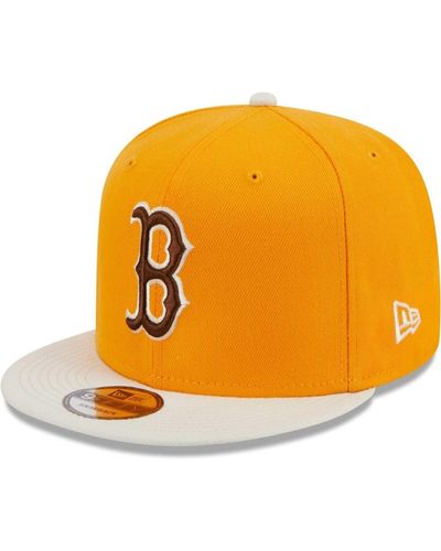 KTZ Boston Red Sox Tiramisu 9fifty Snapback Hat - Orange