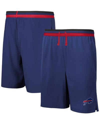 Outerstuff Buffalo Bills Cool Down Tri-color Elastic Training Shorts - Blue