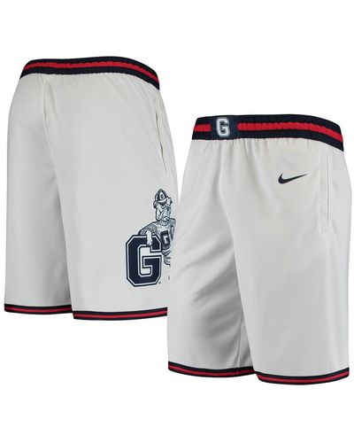 Nike Gonzaga Bulldogs Limited Basketball Performance Shorts - White
