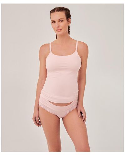 Pact Maternity Nursing Camisole - Pink