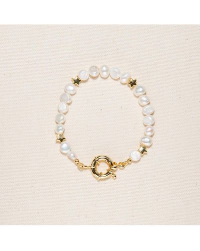 Joey Baby 18k Gold Plated Freshwater Pearl - Natural