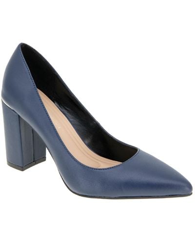 BCBGeneration Midana Block Heel Pump - Blue