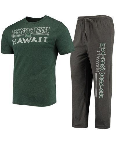 Concepts Sport Heathered Charcoal - Green