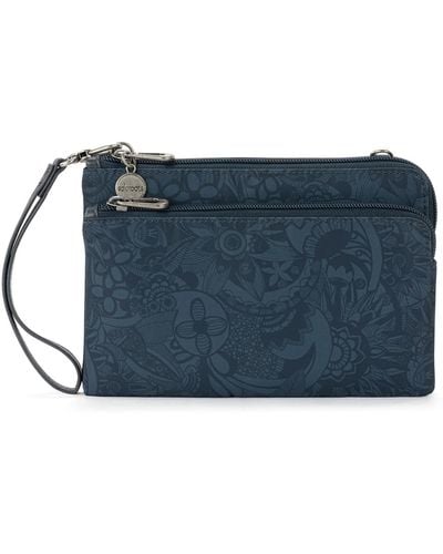Sakroots Twill Cambria Convertible Crossbody - Blue