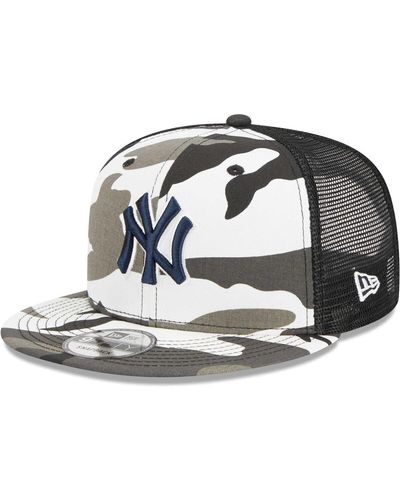 KTZ New York Yankees Urban Trucker 9fifty Snapback Hat - Metallic