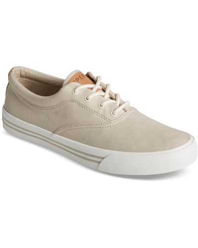 Sperry Top-Sider Striper Ii Cvo Preppy Lace-up Sneakers - White