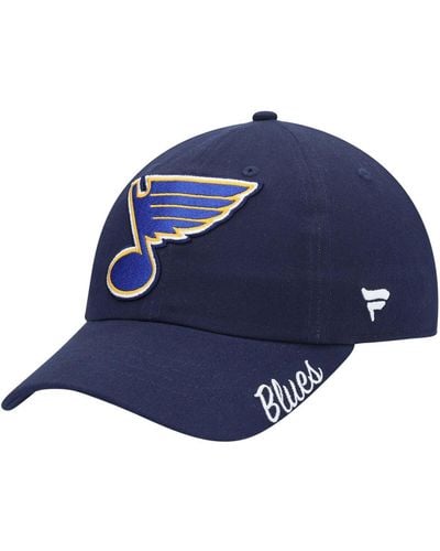 Fanatics St. Louis Blues Primary Logo Adjustable Hat