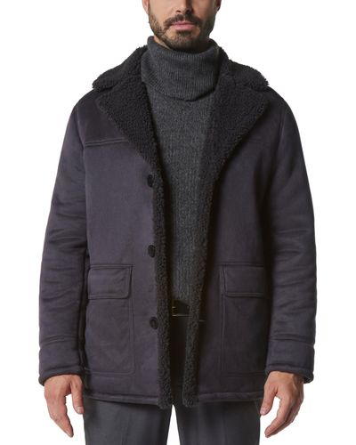 Marc New York Jarvis Faux Shearling Jacket - Gray